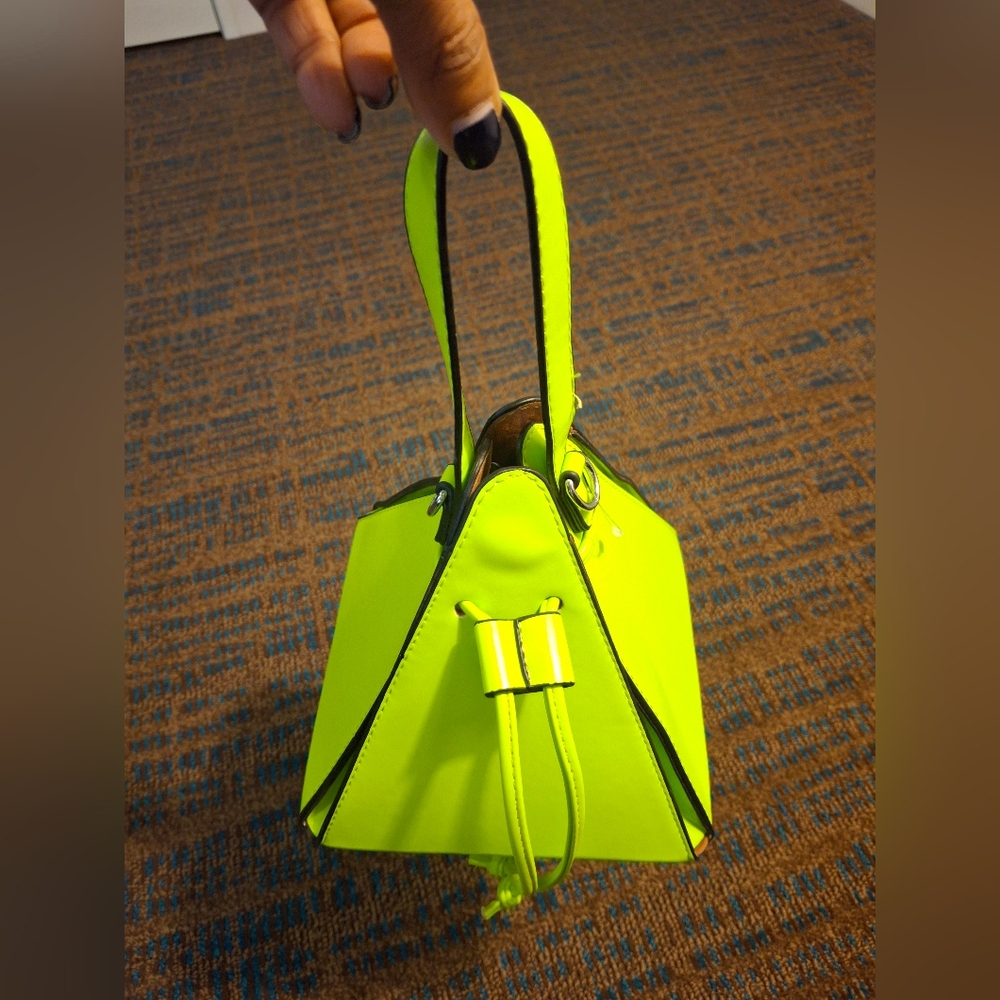 Luminous Lime Mini Bag